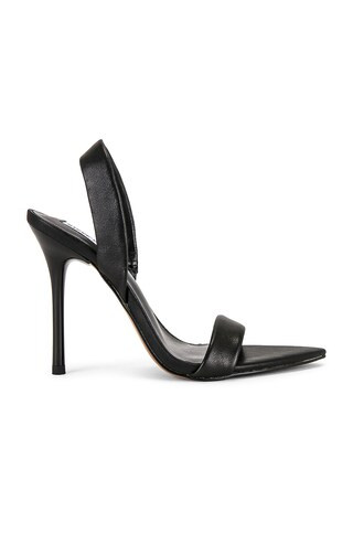 Steve Madden Batali Sandal in Black Leather from Revolve.com | Revolve Clothing (Global)
