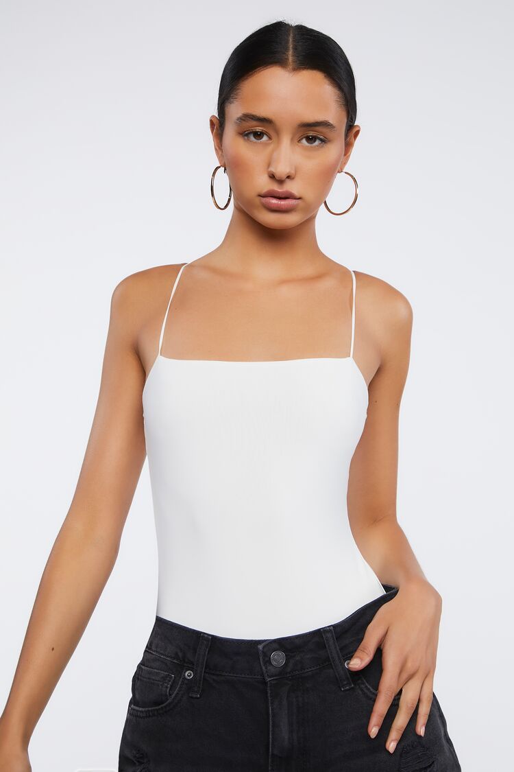 Fitted Cami Bodysuit | Forever 21 (US)