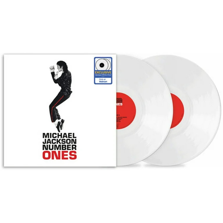 Michael Jackson - Number Ones (Walmart Exclusive) Opaque White - 2 LP Vinyl | Walmart (US)