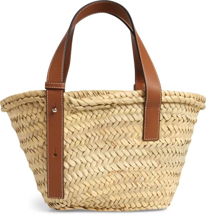 Small Logo Straw Tote | Nordstrom