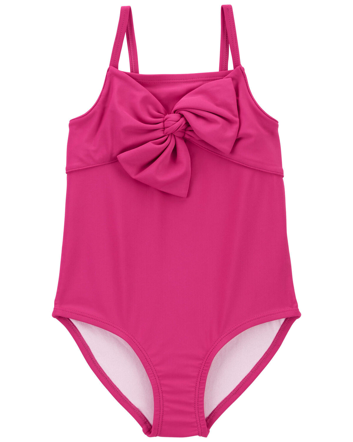 Pink Toddler Bow 1-Piece Swimsuit | carters.com | Carter's