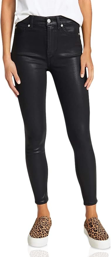 7 For All Mankind Women's High Waisted Skinny Jeans with Faux Pockets | Amazon (US)