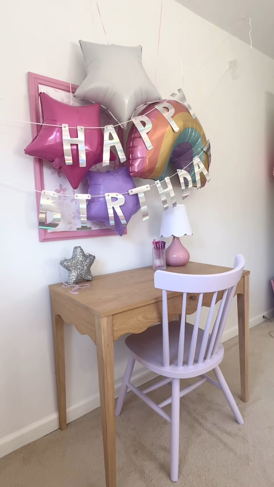 Girls room/desk are birthday surprise! And in a few hours

#LTKKids #LTKHome