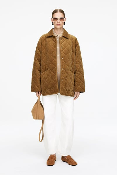 Corduroy Jacket – Brown – Women – ARKET GB | Arket UK