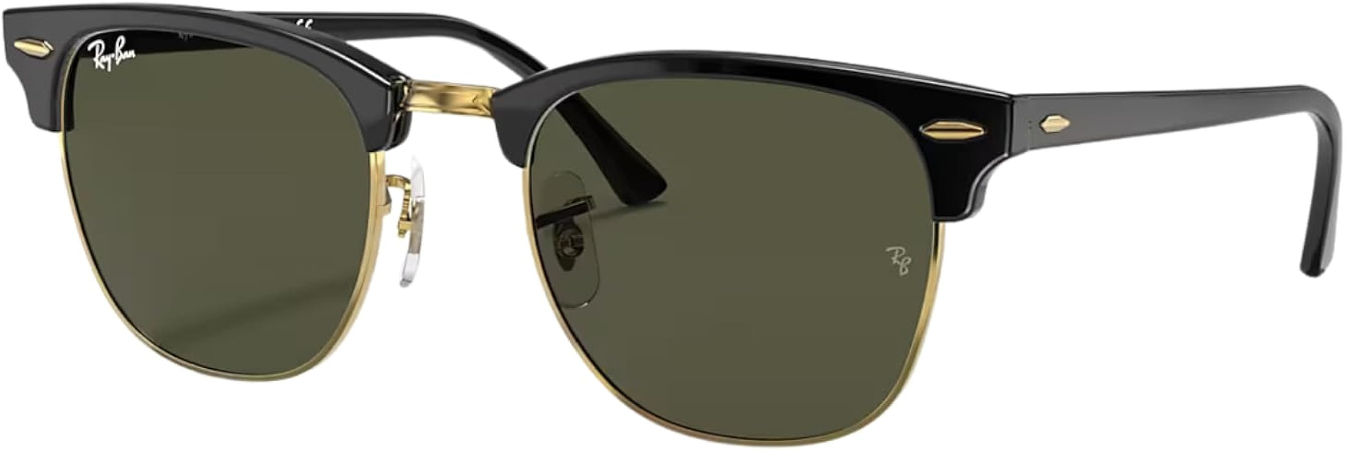 Ray-Ban RB3016 CLUBMASTER Sunglasses For Men For Women +BUNDLE with ACCESSORY EYEWEAR KIT | Amazon (US)