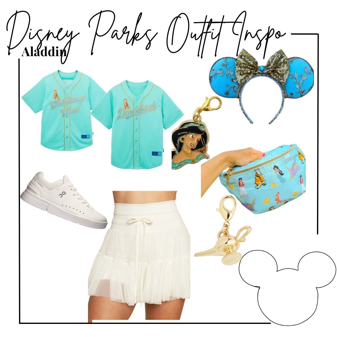 Disney parks outfit featuring the Disney store Jasmine jersey (disney world and Disney and) - Etsy Jasmine ears, Popflex ivory pirouette skirt, best day ever  shop Jasmine belt bag, Stoney clover bag charm, on Roger white sneakers 

Midsize, midsize outfit, size 10, ootd, Outfit inspo, Disney princess finds, Disney parks Outfit, Disney bound,  under $50 outfit, affordable outfit, casual outfit, Disney Aladdin , Etsy finds, Disney outfit, Mickey ears, minimal Disney style, #ltkdisney, Disney ears, Disney aesthetic, theme park outfit, Disney parks outfit ideas, comfy Disney outfit, 


#LTKTravel #LTKMidsize #LTKootd