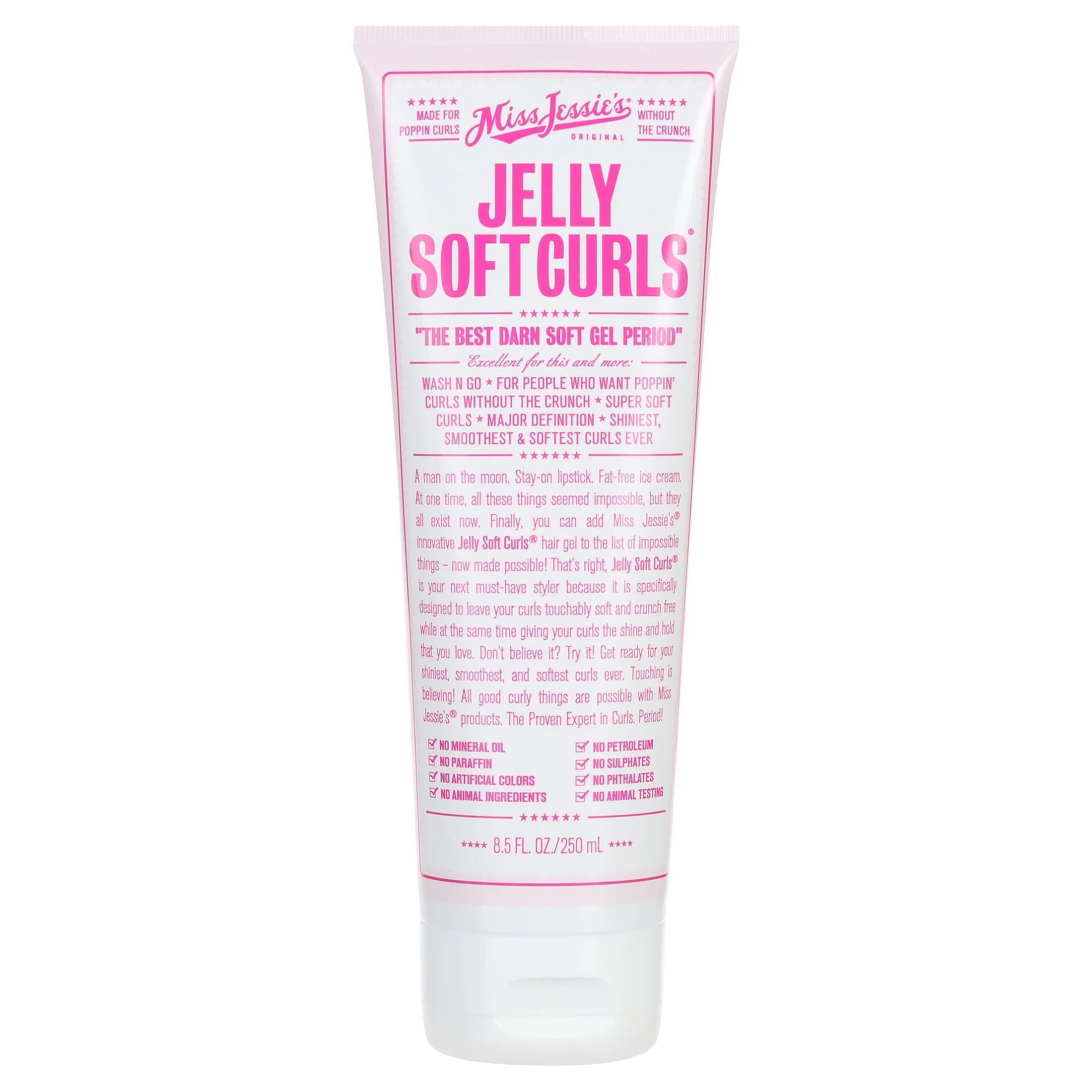 MISS JESSIE'S Jelly Soft Curls Enhancing Squeeze Hair Styling Gel, 8.5 fl oz - Walmart.com | Walmart (US)