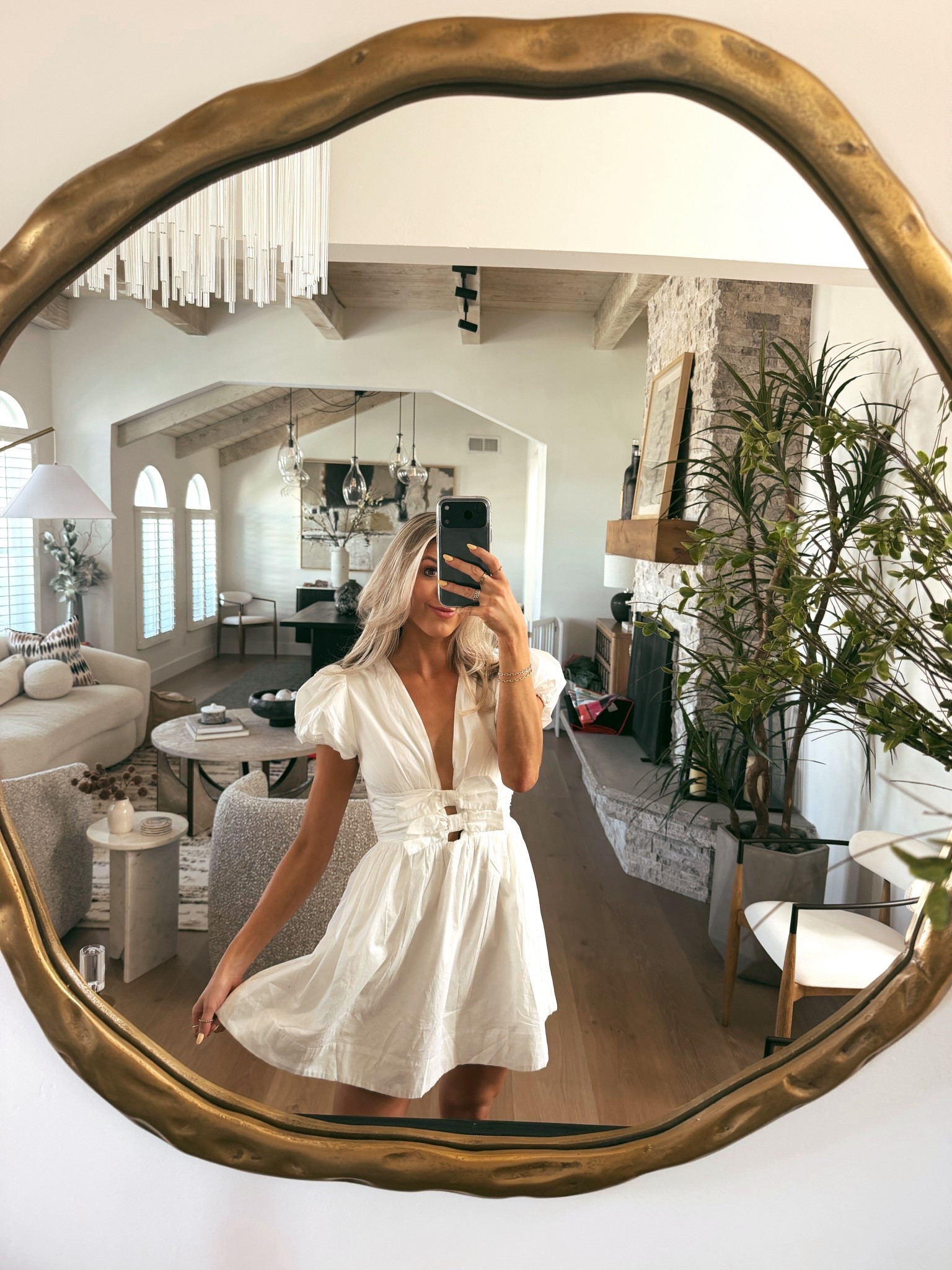 The perfect little white dress for spring! This Revolve dress is perfect for springtime events, bridal showers, etc. under $100 and so flattering! #ltkunder100

#LTKWedding