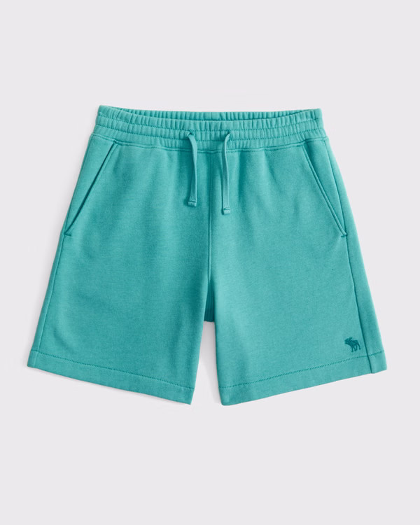 essential fleece icon shorts | Abercrombie & Fitch (US)