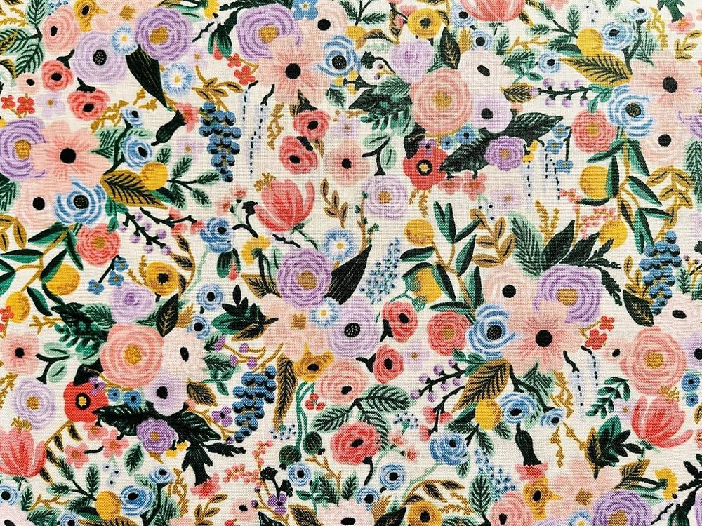 Garden Party-Petite Garden Party-Ivory Fabric-Rifle Paper Co-RP104-IV7 1/2 YARD 44 | Amazon (US)