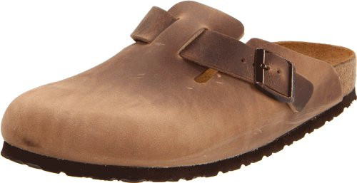 Birkenstock Boston Classic Arch Clog,Tobacco Brown Leather,38 N EU | Amazon (US)