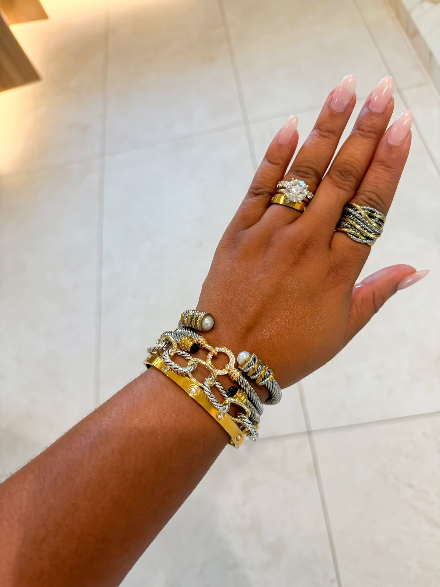 These David Yurman look for less bracelets are a STAPLE in my jewelry rotation! 🤩 $17 vs $1950

#LTKSaleAlert #LTKgrwm