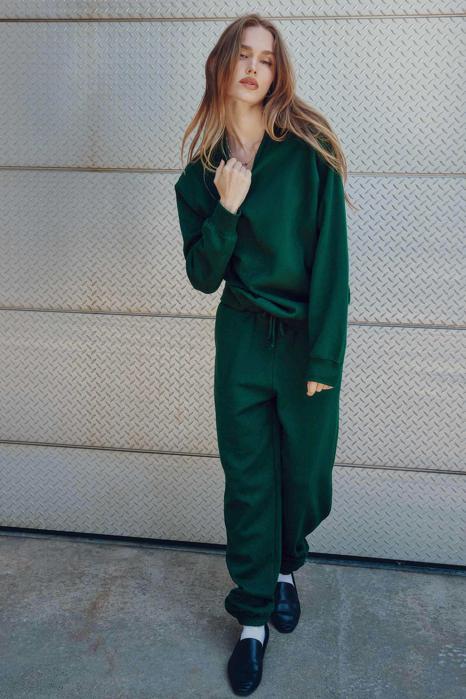 MADESOFT Fleece Baggy Sweatpants | Ardene