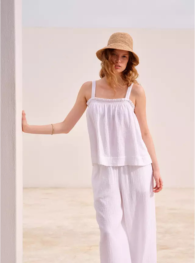 Buy Black Double Cloth Cami Co-ord Top 24 | Camisoles and vests | Tu | Tu Clothing