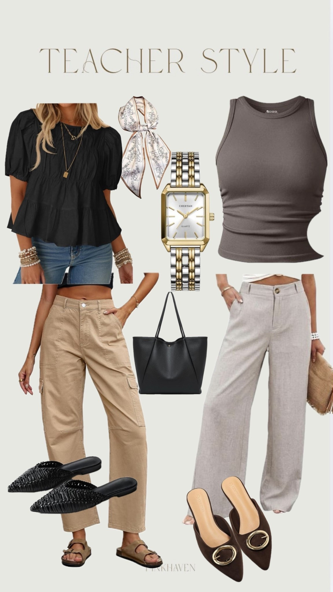 Women’s work casual outfit inspo- great for casual days at the office or teacher style 

#teacher #work #casual #tank #amazon #amazonfinds #amazonstyle 

#LTKootd #LTKWorkwear #LTKSaleAlert