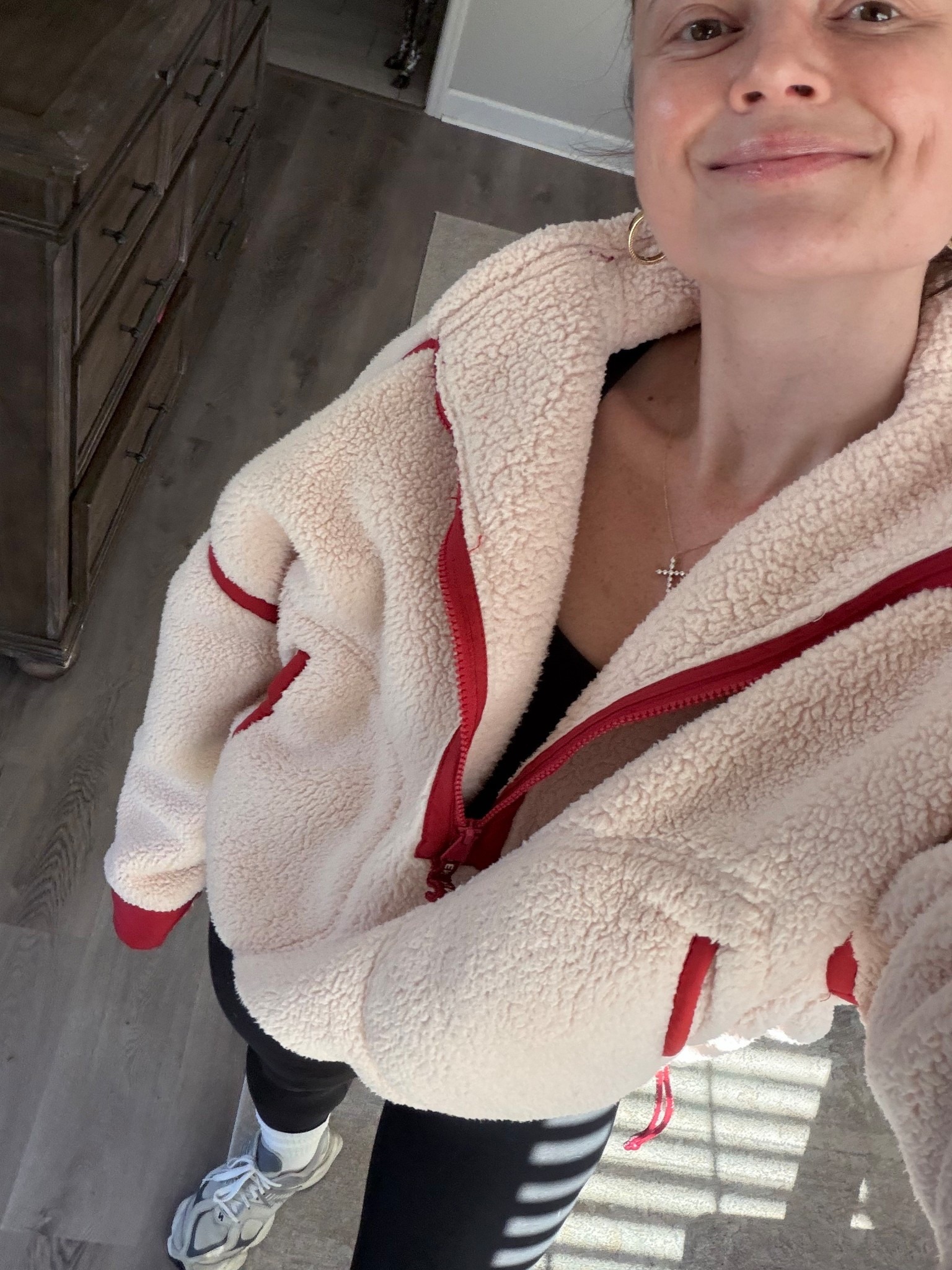 The besttt fleece pullover I live in it. Wearing a L. 

#LTKSeasonal #LTKActive