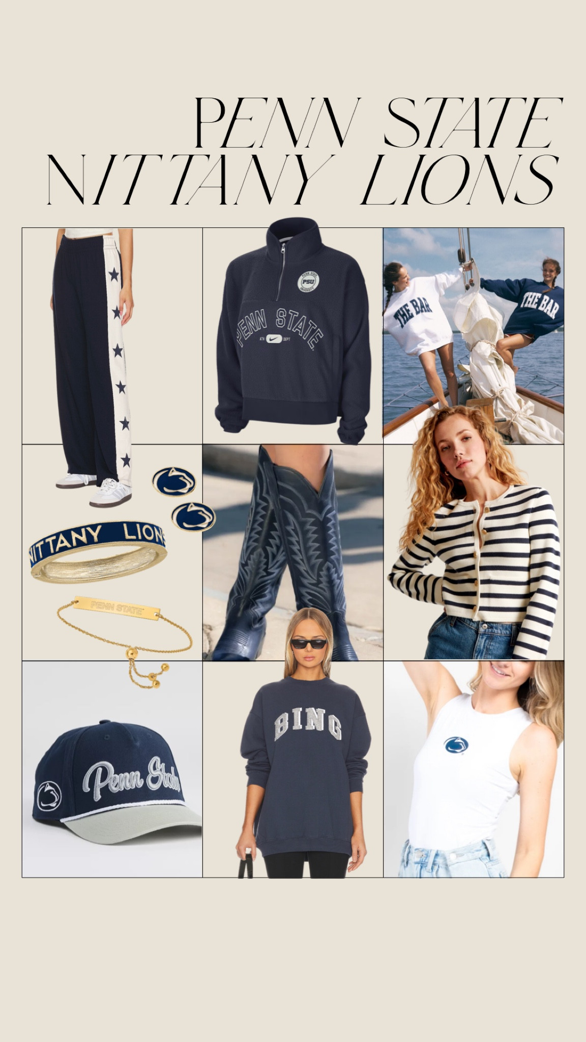 Penn State Gameday finds! 

#LTKSeasonal #LTKU #LTKBacktoSchool
