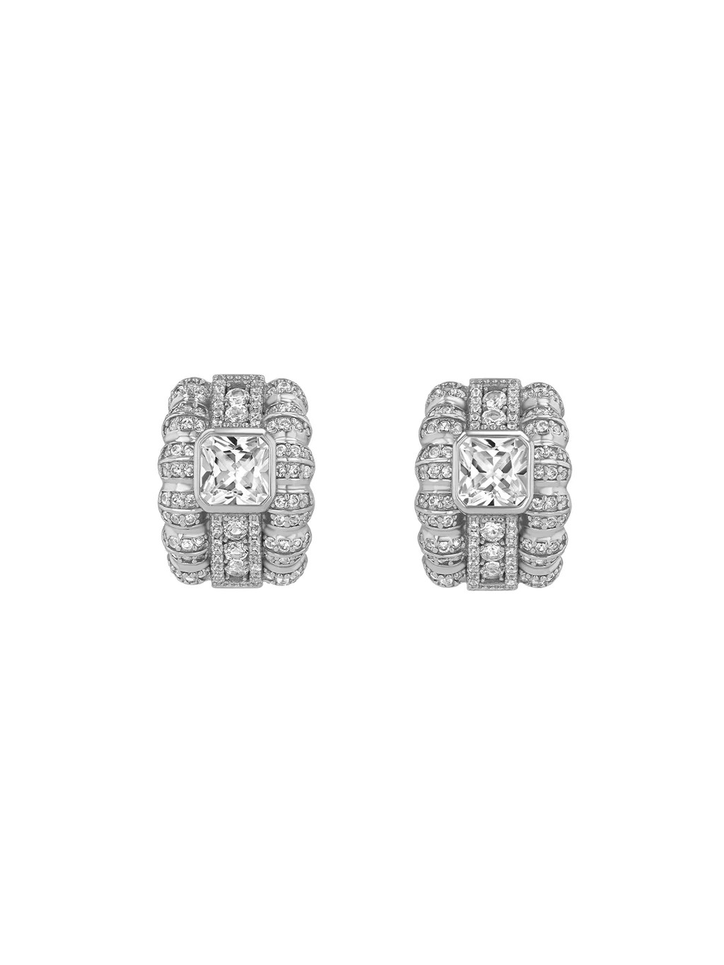 CRAWFORD EARRINGS IN LAB WHITE SAPPHIRE | Dorsey