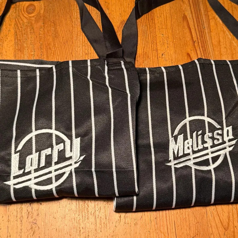 Custom Embroidered Name Apron, Personalized Kitchen Apron | Etsy (US)