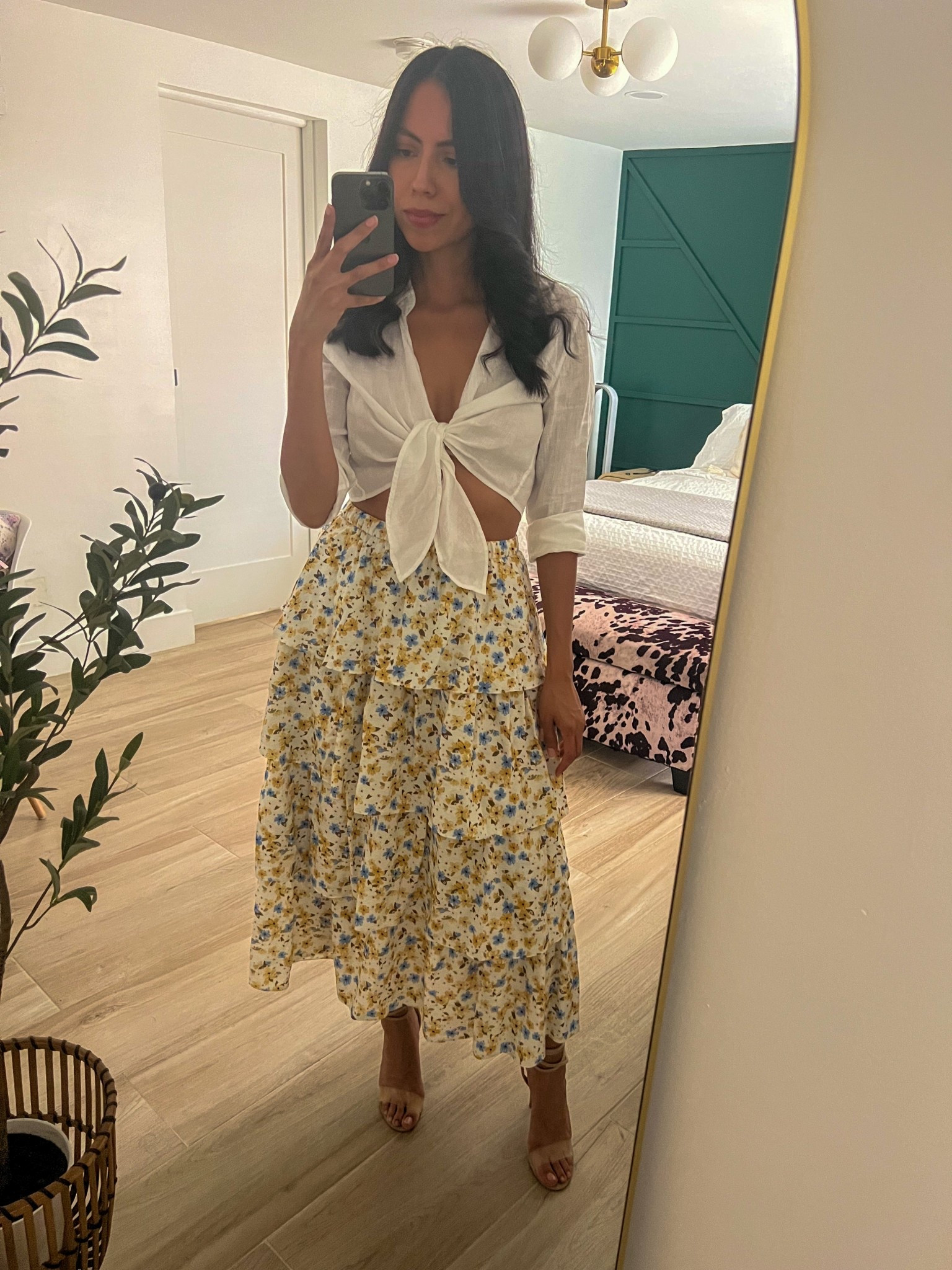 Spring outfit of my dreams — effortless, flirty & chic! Tap to shop this entire look + my fave affordable finds for the season!

#LTKSpring #LTKStyle #AffordableFashion #SpringOOTD #FloralSkirt