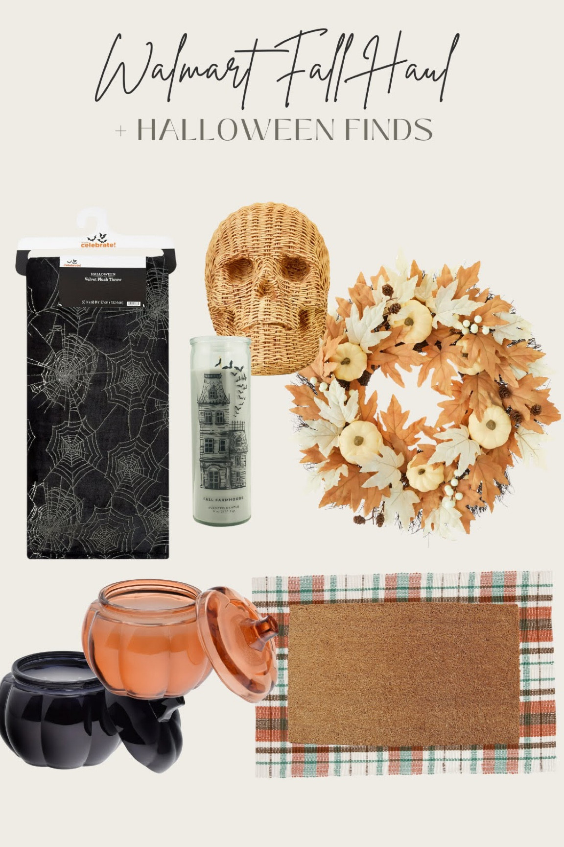 Cute affordable Halloween decor and fall decor, fall doormat 

#LTKSeasonal #LTKHome