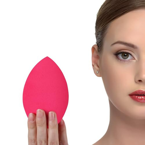 EXTRA LARGE 11CM Make Up Beauty Sponges Blender BIG for Face & BODY (1x Small 1x Large) -With 2 Sponge Holder- FASTER FLAWLESS APPLICATION for Foundation/Fake Tan/Powder/Blending/Setting/ | Amazon (US)