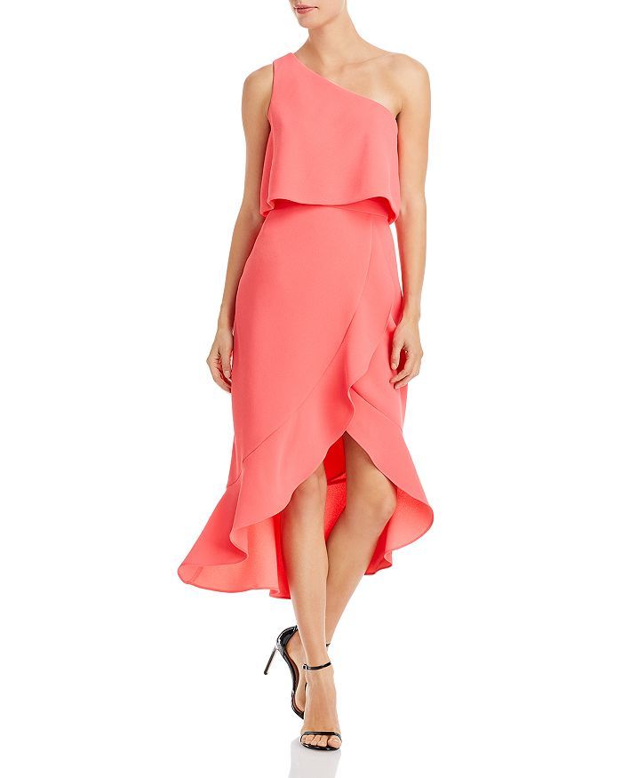 Crepe Flounce Cocktail Dress - 100% Exclusive | Bloomingdale's (US)