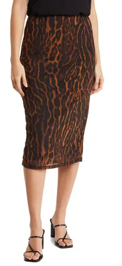 Lynch Mesh Midi Skirt | Nordstrom Rack