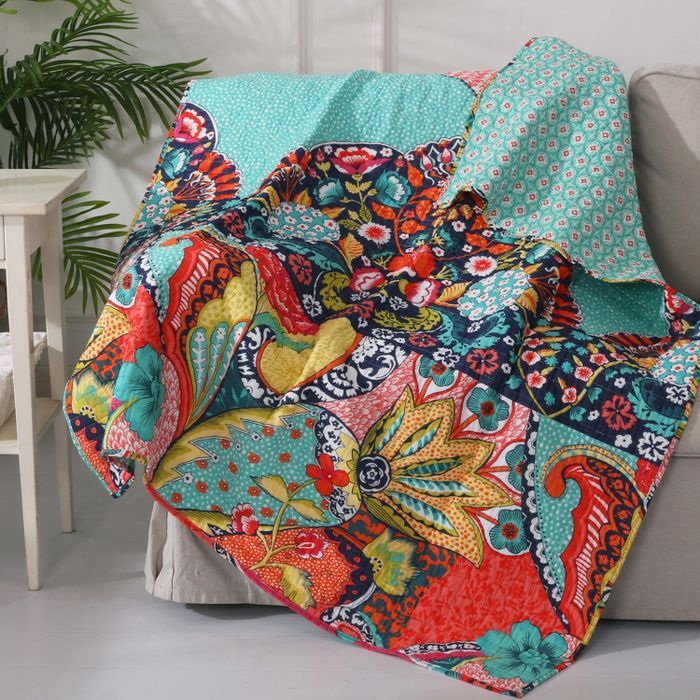 Jules Bohemian Quilted Throw - Levtex Home | Target