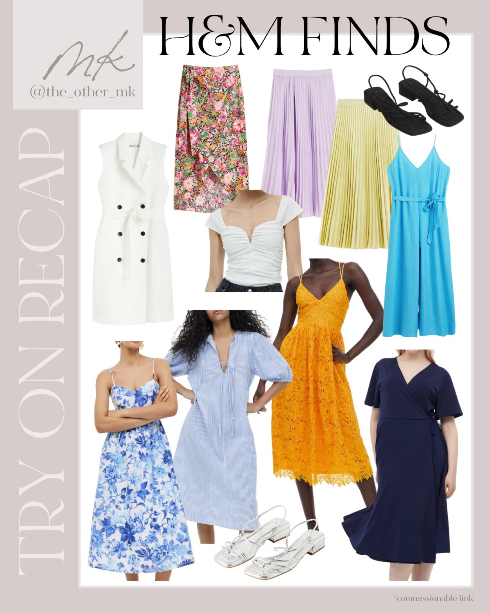 Linen-Blend Tie-Belt Dress Curated On Ltk