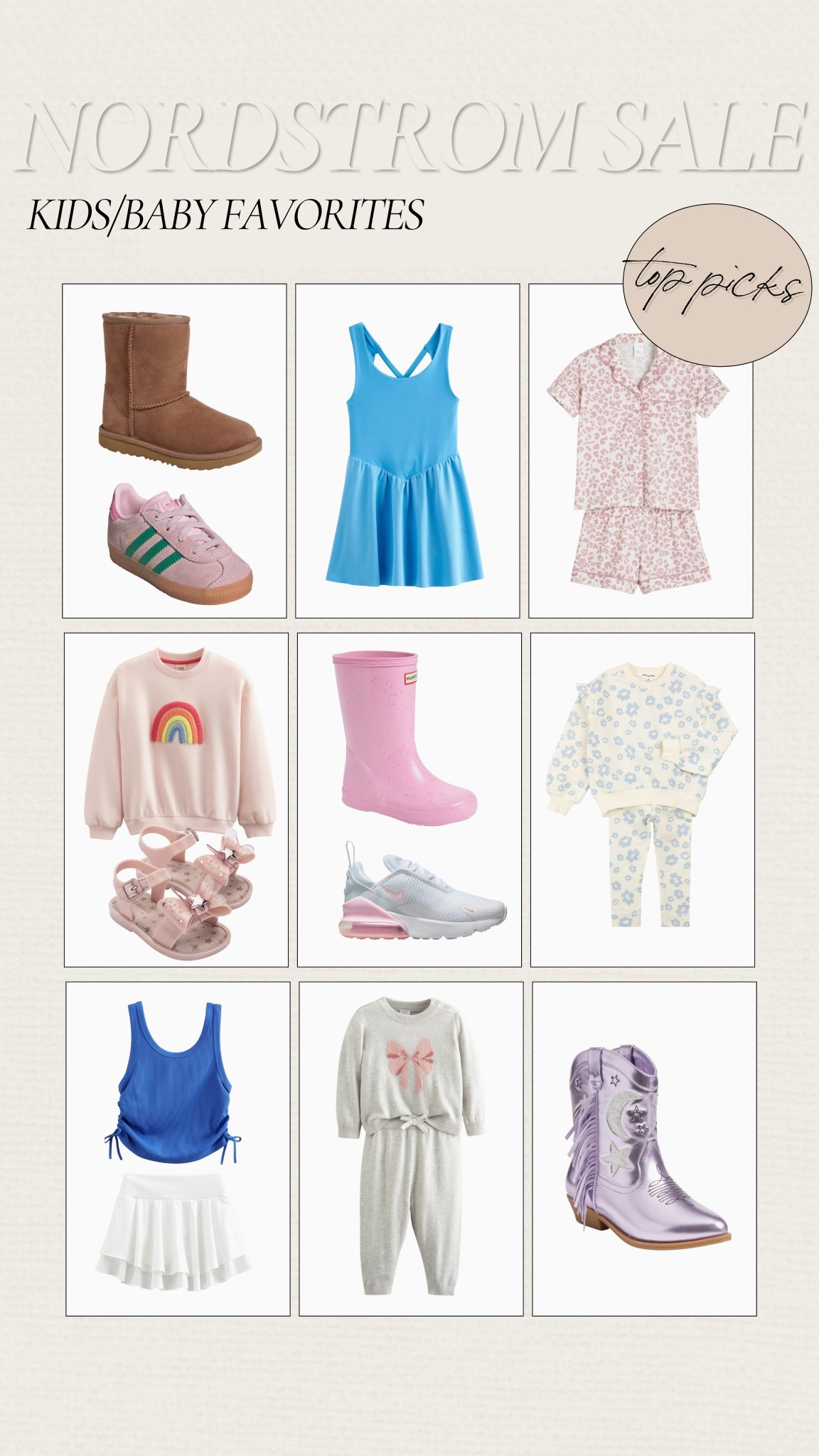 my top picks for the girls for the nordstrom anniversary sale! how cute are these baby and kids finds?! y’all know how much we love these toddler girl boots!!

nordstrom anniversary sale, little girls nordstrom, baby nordstrom finds, pjs, shoes

#LTKKids #LTKSaleAlert #LTKFindsUnder50