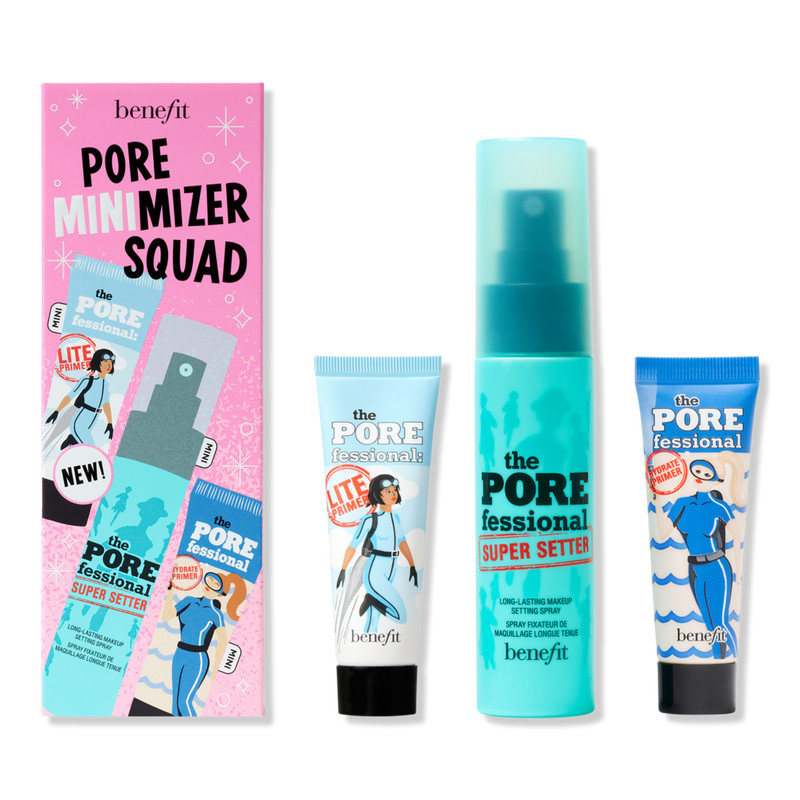 Benefit Cosmetics Pore Minimizer Squad Pore Primer and Setting Spray Value Set | Ulta Beauty | Ulta