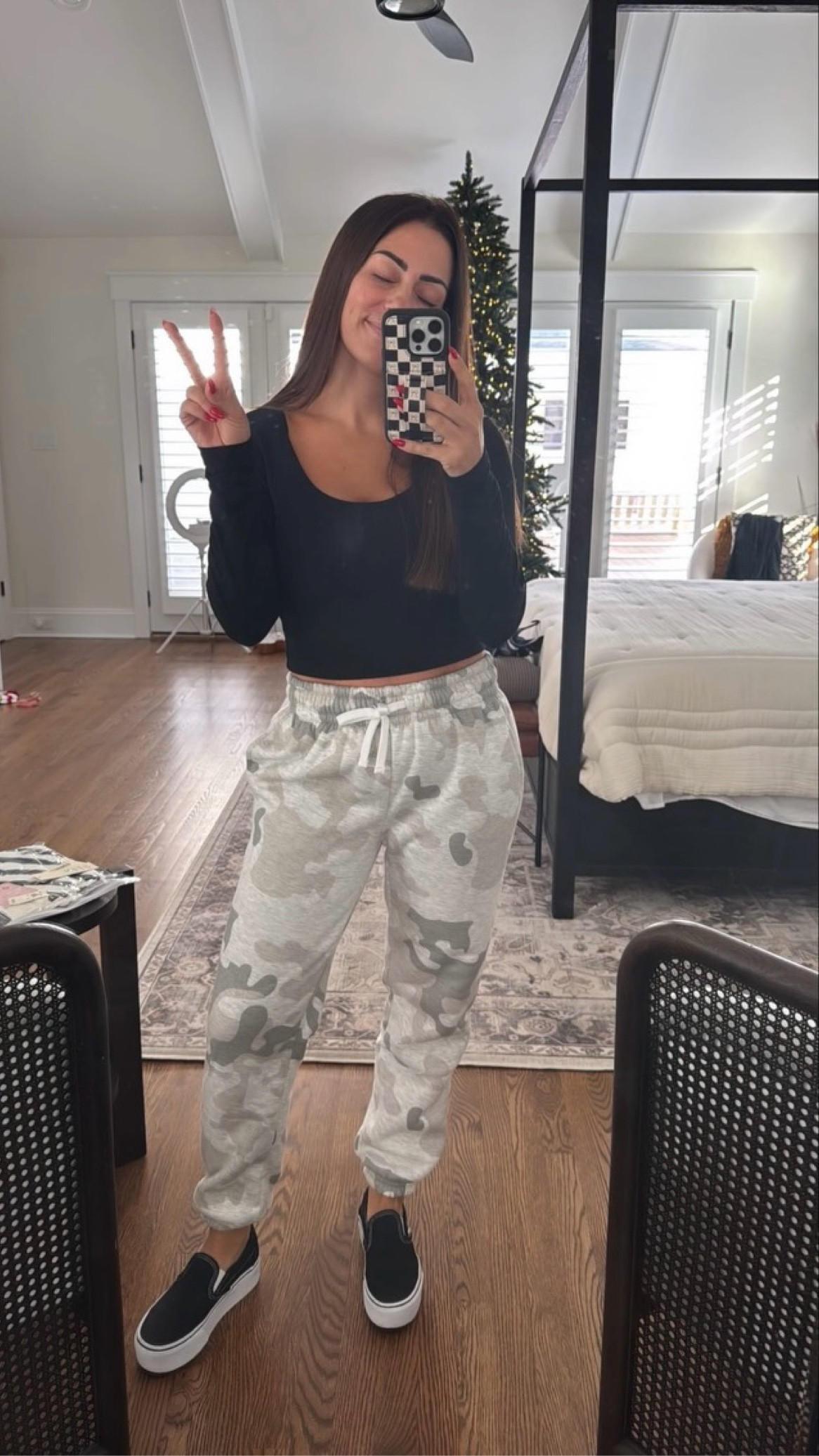 found these at Walmart 💃🏻 $11.98! got an xs but will size up one to a small for more room! They’re lined with fleece 🙌🏻

Walmart, joggers, fleece lined leggings, long sleeve top, vans, slip on vans, camo joggers, sale, sale alert, Lauren Mulloy

#LTKSaleAlert #LTKStyleTip #LTKFindsUnder50