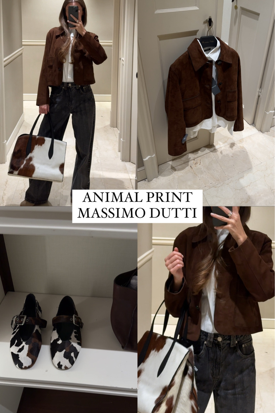 Massimo Dutti animal print 

#LTKStyleTip #LTKSeasonal #LTKWorkwear