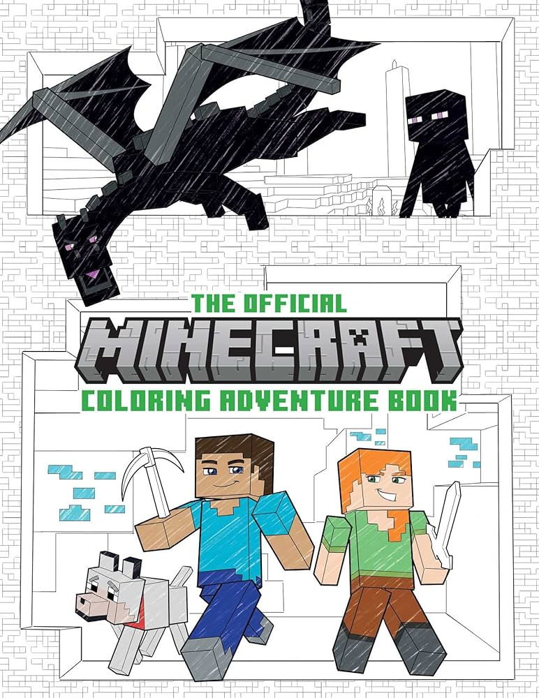 The Official Minecraft Coloring Adventures Book: Create, Explore, Color!: For Young Artists and K... | Amazon (US)
