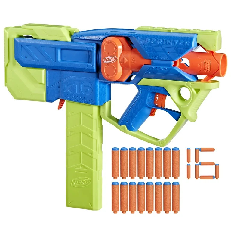 Nerf N Series Sprinter Motorized Blaster, 16 Nerf N1 Darts Compatible Only with Nerf N Series Bla... | Walmart (US)