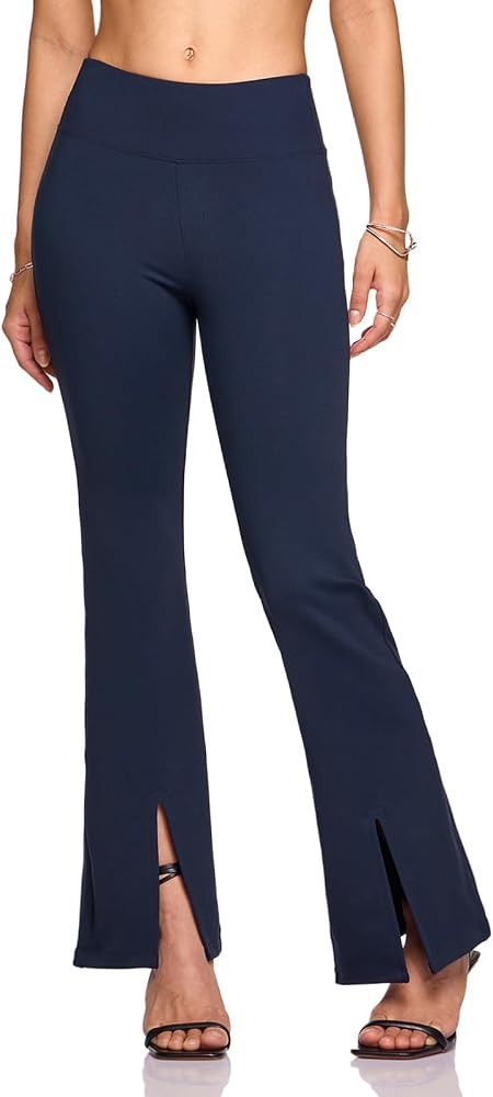 TSLA Women's Yoga & Dress Pants, Office Business Casual Work Slacks, Stretch Straight Leg/Bootcut... | Amazon (US)