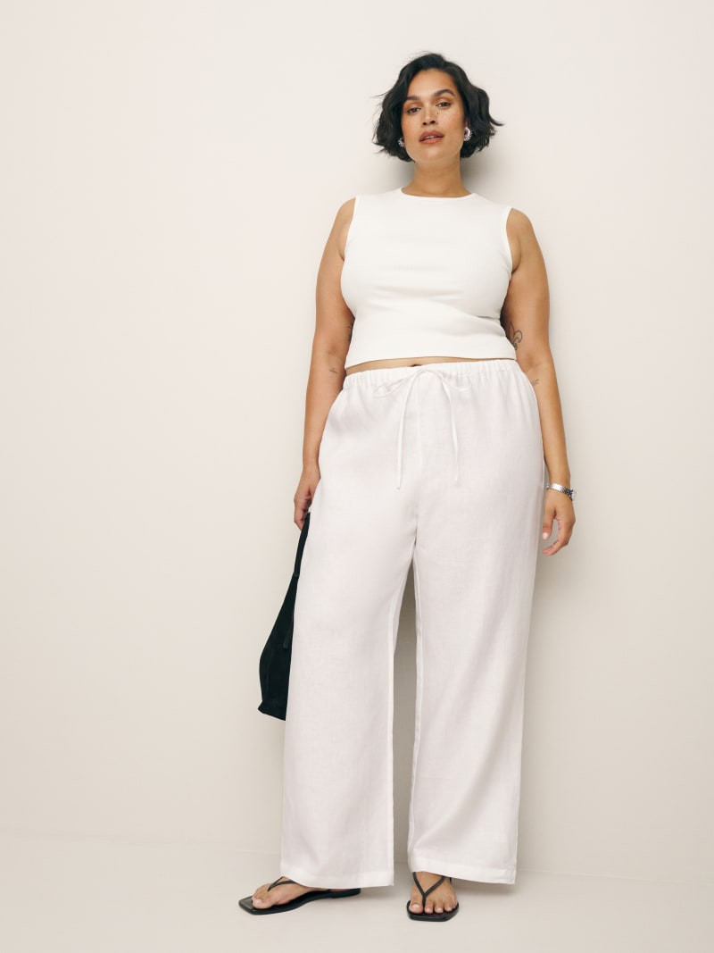 Olina Linen Pant Es | Reformation (Global)