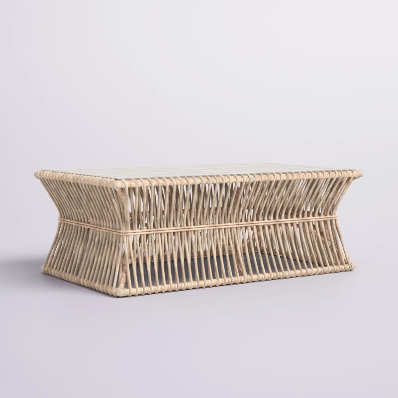 Mistana™ Locke Solid Wood Solid Coffee Table & Reviews | Wayfair | Wayfair North America