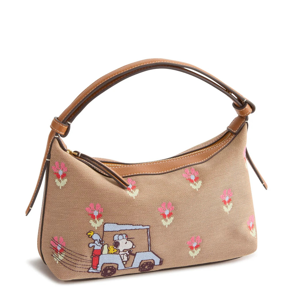 Peanuts Roxbury Crescent Shoulder Bag | Vera Bradley