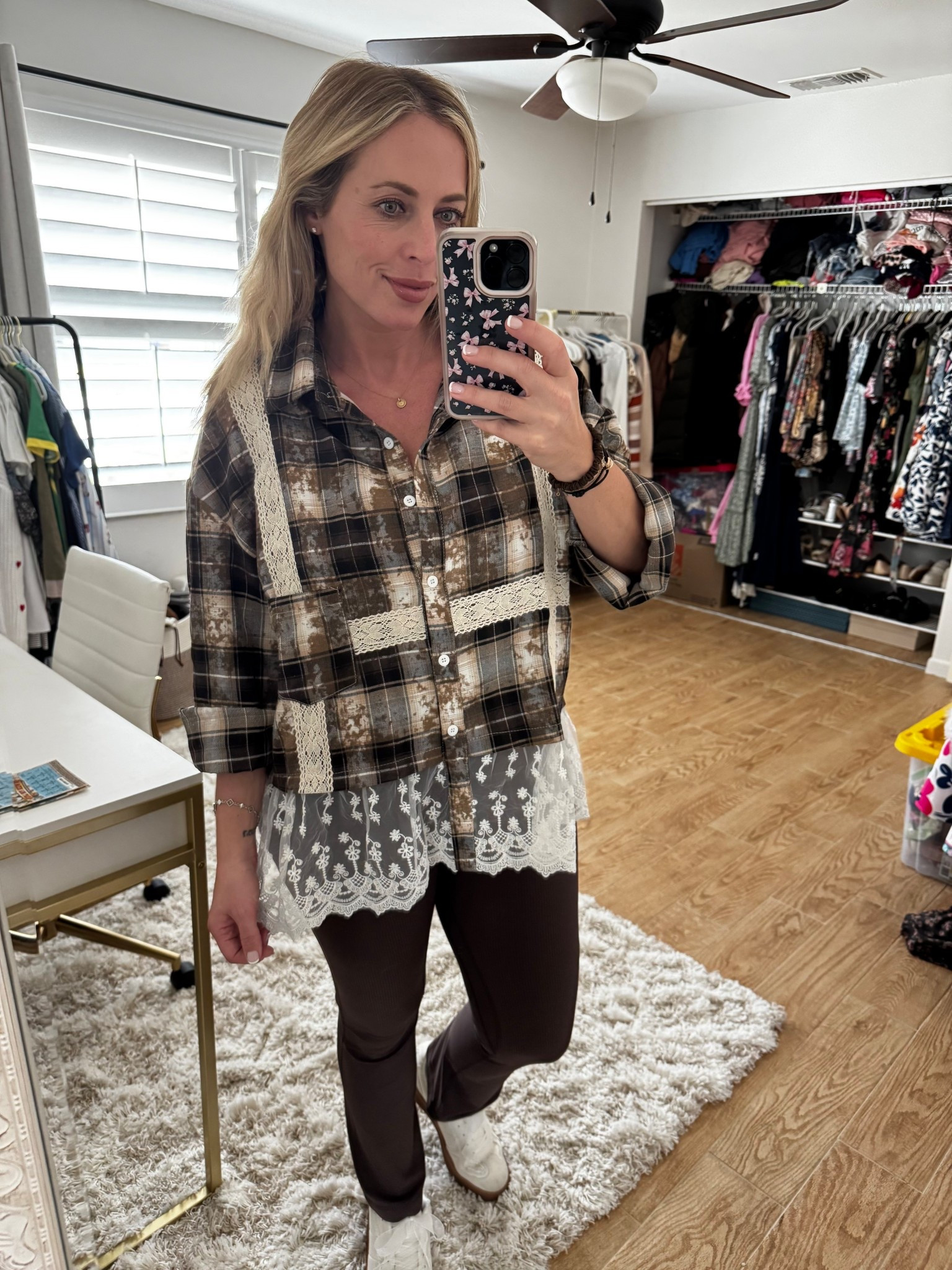 Neutral outfit at 10 weeks pregnant 

#LTKootd #LTKMidsize #LTKWorkwear