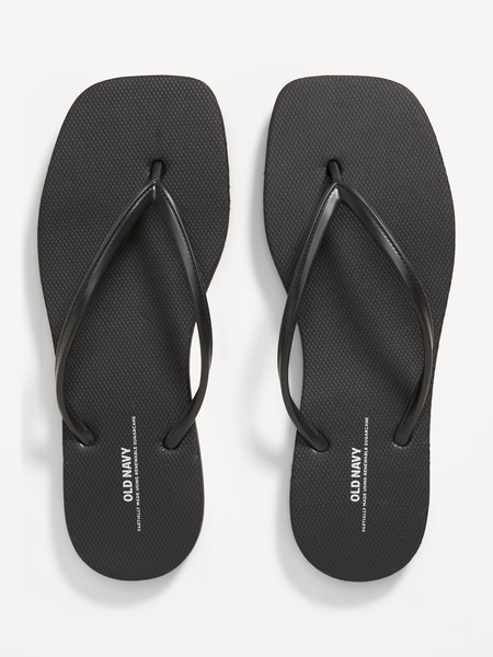 Square Toe Flip-Flop Sandals | Old Navy (US)