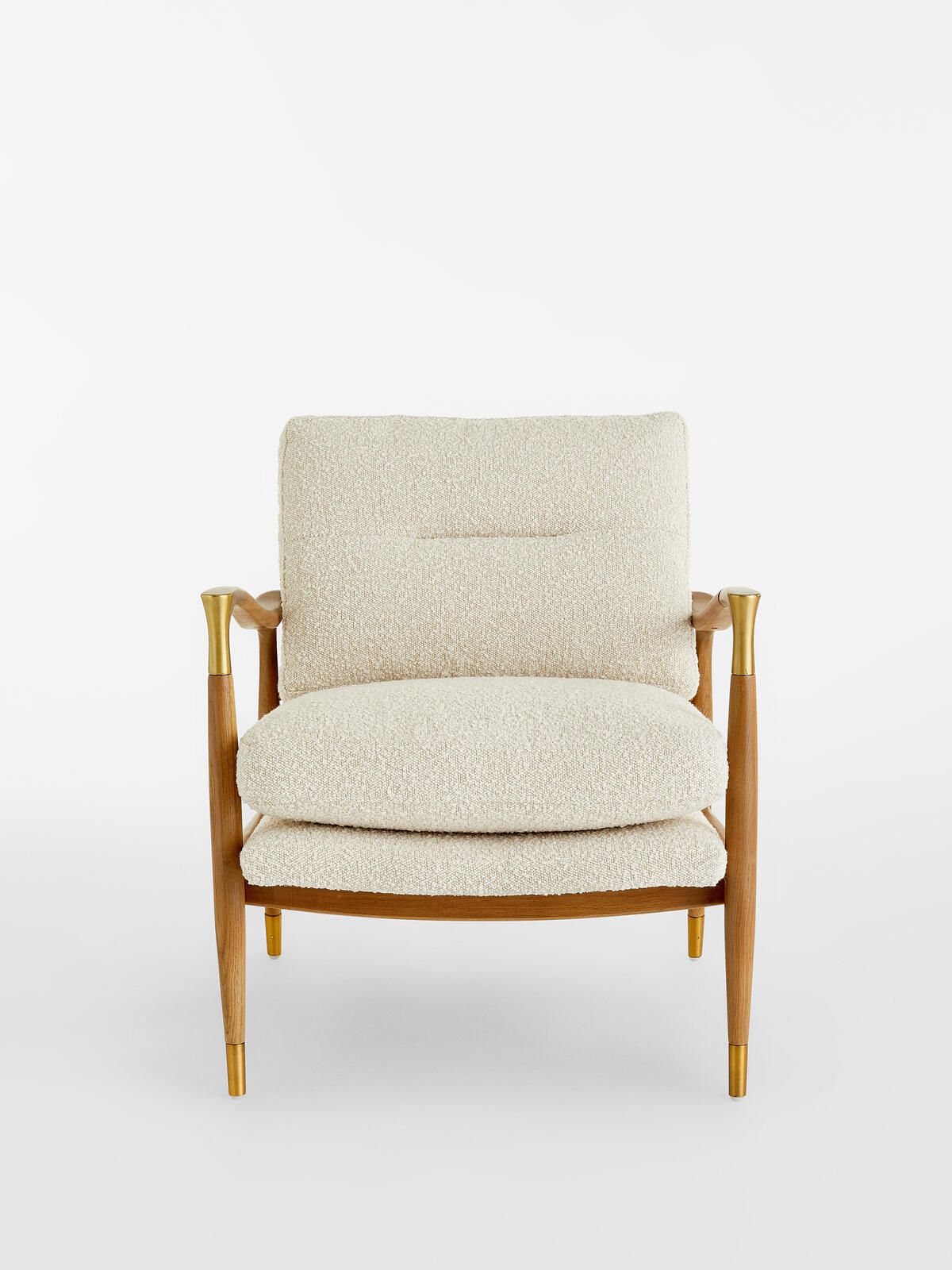 Theodore Armchair, Boucle Natural | Soho Home Ltd