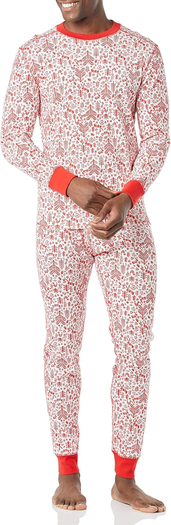 Amazon Essentials Men's Knit Pajama Set | Amazon (US)