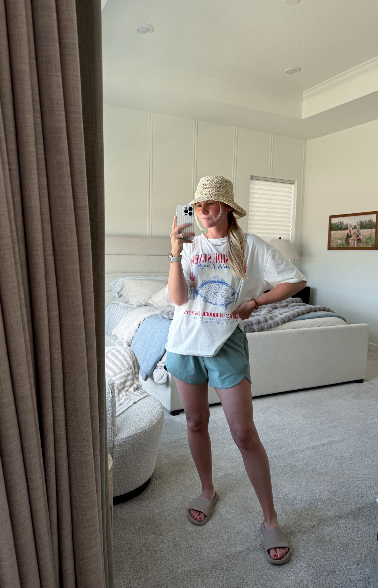 Running Errands Outfit ☀️ 


Top: large for oversized look 
Shots: small 

#LTKdayinmylife #LTKgrwm #LTKootd