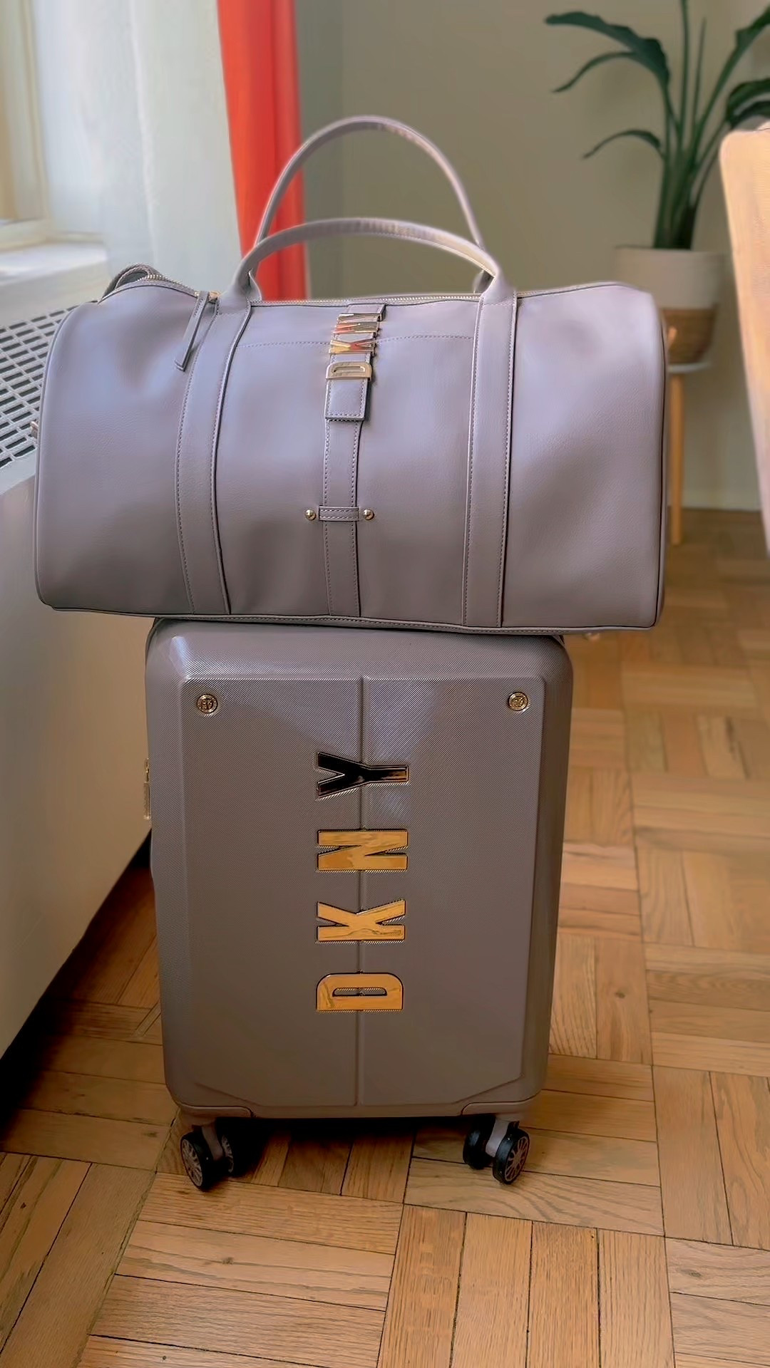 Loving this DKNY set, the checked piece is super roomy for longer trips, and the carry-on zips out to give you even more space when you need it. Such a good option if you’re looking for durable, stylish luggage for next upcoming travel plans.



#LTKCyberWeek #LTKstorytime #LTKTravel