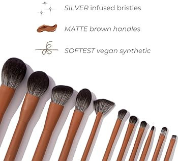 Makeup Brush Set- brush bubble full set makeup brushes for liquid foundation, powders, creams and... | Amazon (US)