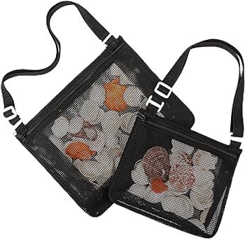 Tagitary Beach Toys Beach Mesh Bag Shell Bags Sand Toys for Picking Shells, Swimming Pool Bag wit... | Amazon (US)