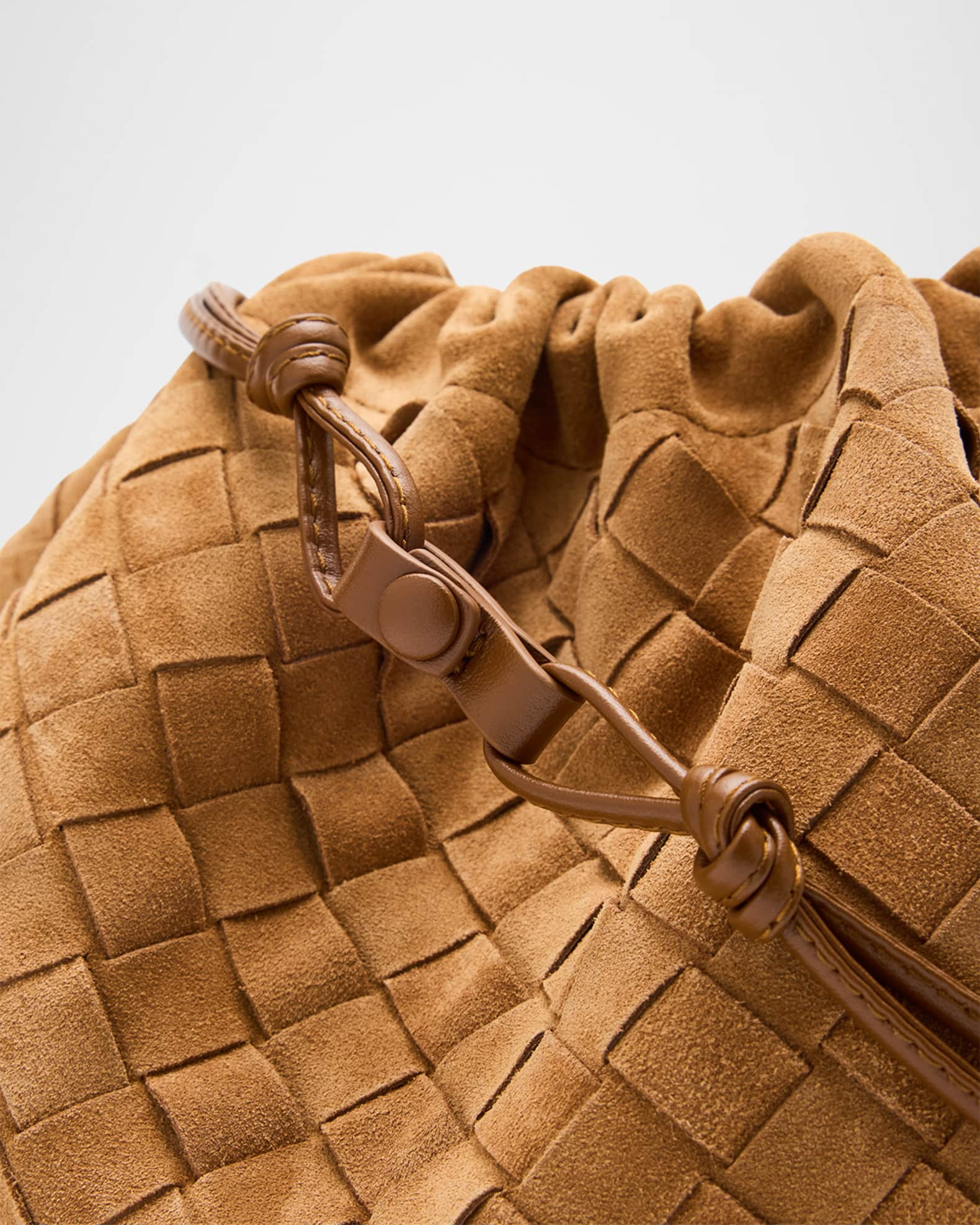 Dustbag Suede Pouch Bag | Neiman Marcus