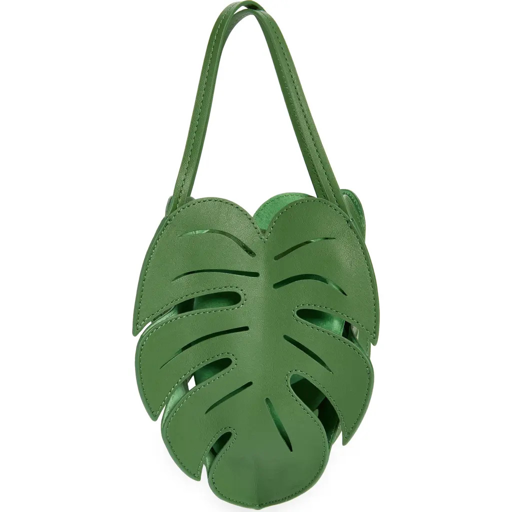 STAUD Palm Leather Tote in Leaf at Nordstrom | Nordstrom